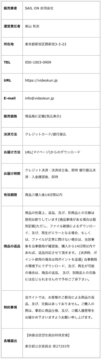 特商法（モバイル）